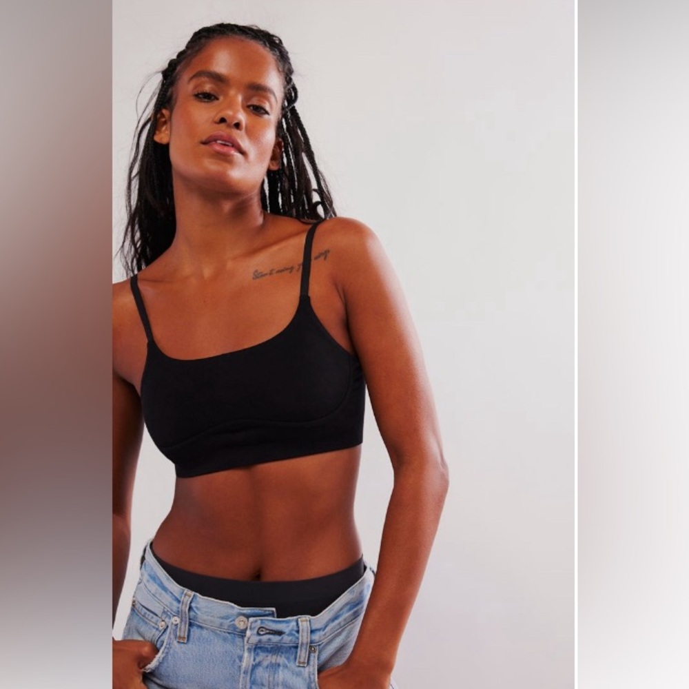 Luna Tencel Square-Neck Bralette